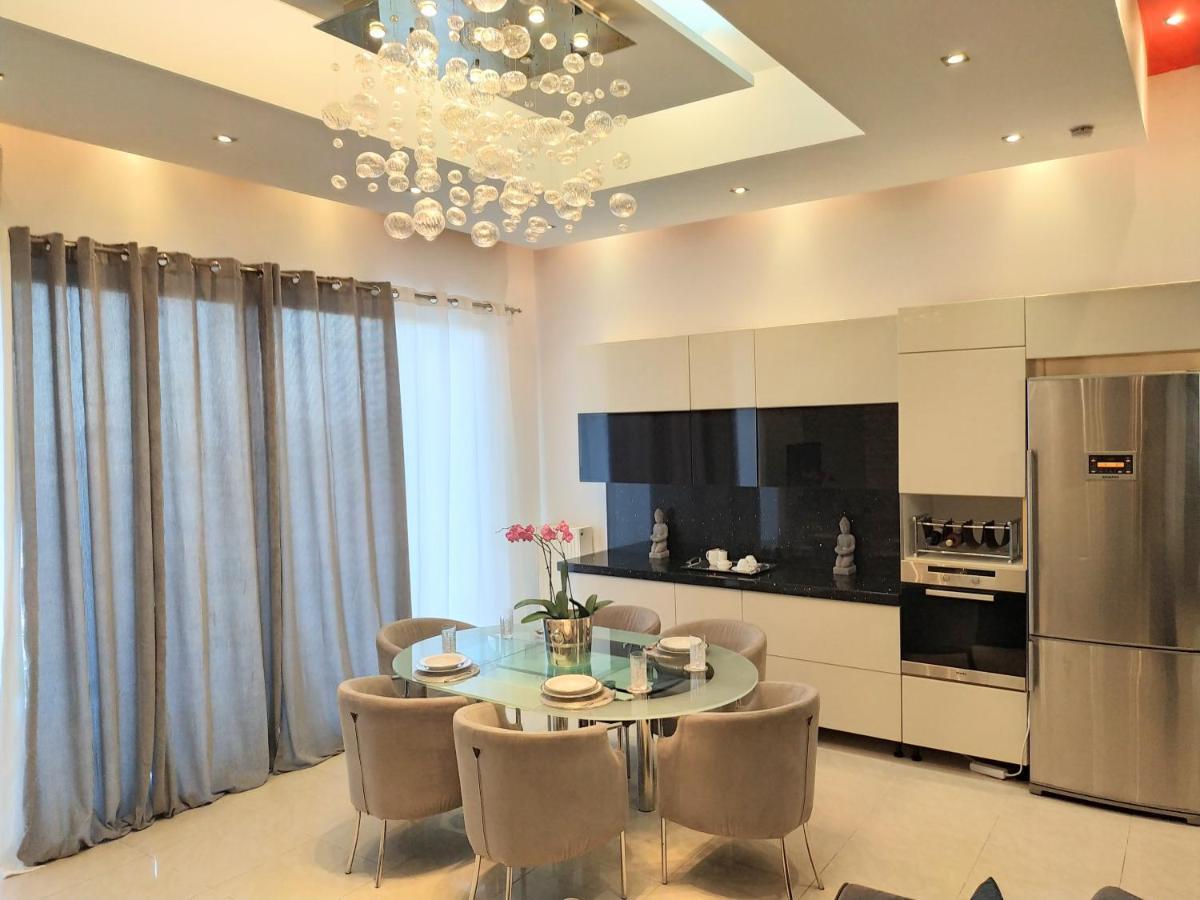 Luxury Apartment With Sea View Near Kallithea Koskinou  Eksteriør billede